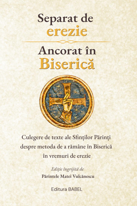 Coperta cartii Separat de erezie, ancorat in Biserica